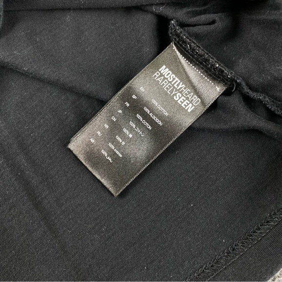 Mostly Heard Rarely Seen 8-Bit Jordan 4 Black Men’s T-Shirt Size Medium - Picture 7 of 13